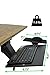 KT1 Ergonomic Keyboard Tray Under Desk - Under Desk Keyboard Tray Slide Out with Adjustable Height and Tilt - Easy to Slide and Swivel 360 Degree - Keyboard Drawer with Adjustable Mouse Pad