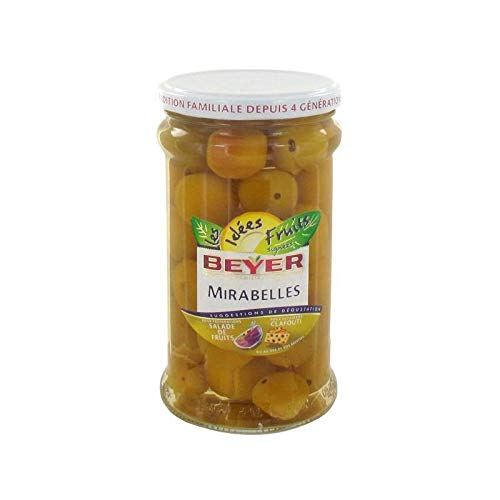 Beyer Mirabelles Au Sirop 660G - Délice sucré pour une explosion de saveurs fruitées - Lot De 3