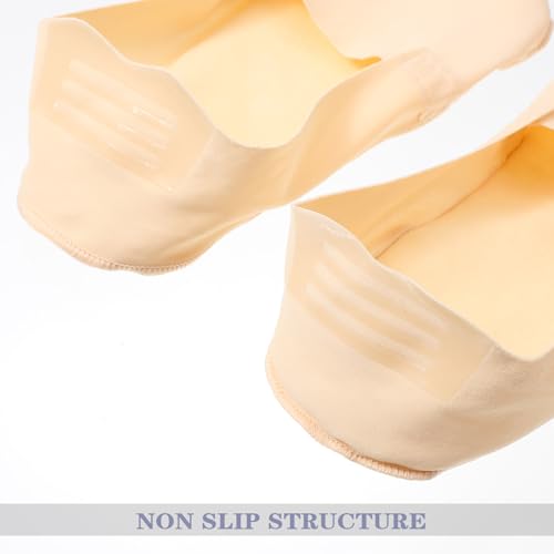 Image of 5 Pairs Thin No Show Socks Women, Non Slip Low Cut Liner Socks, Invisible Thin Sock Women for Loafers, Flats - Breathable, Lightweight