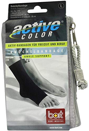 Bort ActiveColor Knöchelbandage L schwarz 1 St