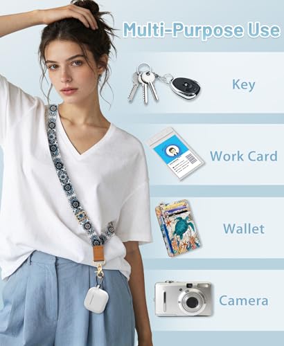 Image of Yonlevres Phone Lanyard Crossbody Strap Wrist Neck Adjustable Women Boho | Cell Phone Lanyard for Travel Cruise Daily, Hands-free, Fit Keys ID Badge, for Full-coverage Phone Case, Accessories, Gifts