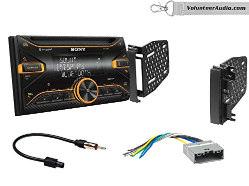 Sony WX-920BT Double Din Radio Install Kit With Sirius XM Ready, USB/AUX, CD