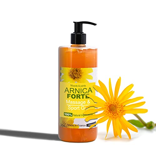 Arnika FORTE Gel-Konzentrat 90% Arnika-Extrakt BIO aus Biologischem Anbau. Massage-Gel für Muskeln und Gelenke. Feuchtigkeitscreme für die Haut - 500 ml Cover