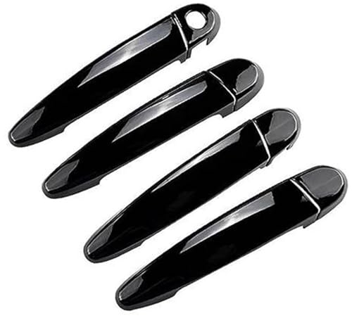 Cache-poignée de porte pour BMW X6 E71 (2009-2014) noir brillant