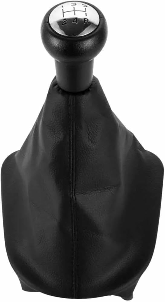 GZNBB Car Manual Gear Shift Knob Boot Cover Gaiter Lever Shifter Handle Stick, for Peugeot for 207 307 308