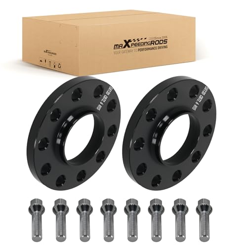 Entretoises de roue 15mm M14x1.25 avec boulons pour BMW F30 F31