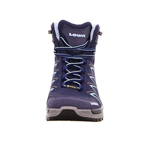 LOWA FERROX PRO GTX MID Ws Damen Wanderstiefel Trekkingschuh Outdoor Goretex blau, Schuhgröße:37.5 EU
