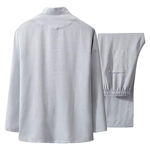 ZooBoo Tai Chi Uniform Shirt - Qi Gong Martial Arts Wing Chun Shaolin Kung Fu Shirt Training Cloths Apparel Clothing