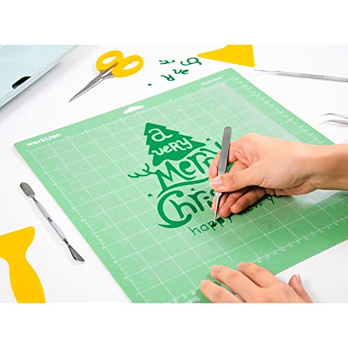 Miniatura 5 de Worklion Alfombrilla De Corte 12x12: 5 Piezas, 2 Adhesivos Estándar, 1 Fabric, 1 Ligero, 1 Fuerte . Variedad Para 3 Air 2 Air One Maker 3 Maker