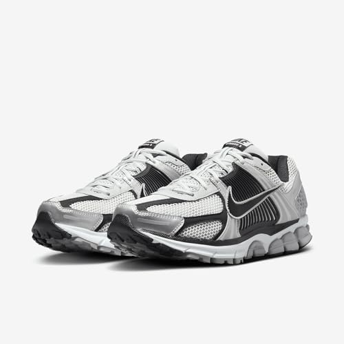 Nike Nike Zoom Vomero 5 Men's Shoes (FJ4151-004, Metallic Silver/Pure Platinum/White/Black) Size 6