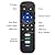 (Pack of 2) Replacement-Remote-Control for Roku-TV,Compatible for TCL Roku/Hisense Roku/Onn Roku/Philips Roku Smart TVs(Not for Roku Stick and Box)