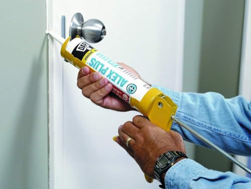 Image of DAP INC 18152 10.1oz White Alex Plus Acrylic Latex Caulk with Silicone | Pack of 2