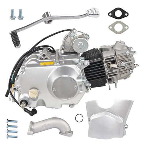 125CC 4 Stroke Engine Motor,2-Valve Single Cylinder Manual Transmission，Electric Start