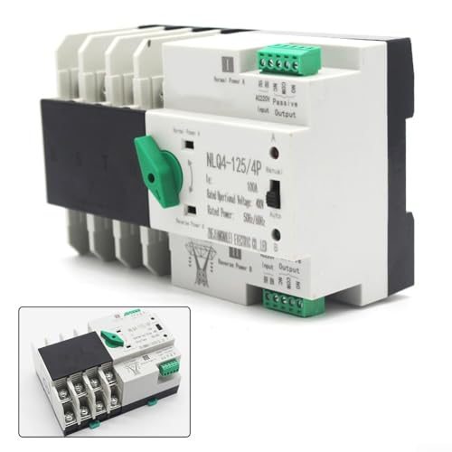 Commutateur de transfert automatique 4P 32A pour système solaire résidentiel