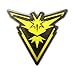 INSTINCT PokemonGo Team Pin Mystic Instinct Valor Badges Articuno Moltres Zapdos