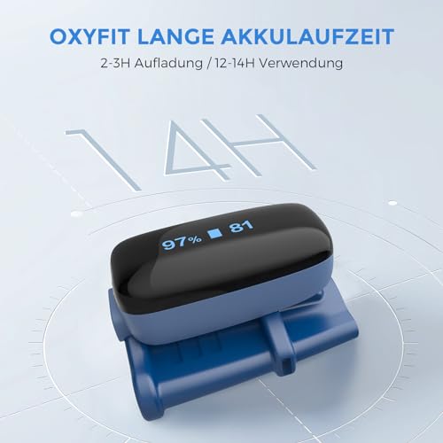 Bluetooth Pulsoximeter von ViATOM zur Messung der Sauerstoffsättigung