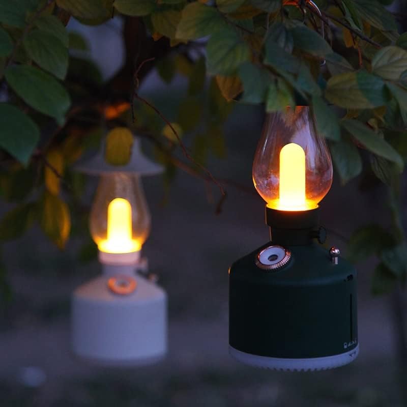 outdoor camping light humidifier fashion portable (Green)
