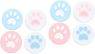 8 Peças Interruptores Inteligentes Interruptor De Botão De Pressão Capa Macia Do Joystick Tampa Do Botão De Aderência Do Polegar Tampa Protetora Do Joystick Tampa Protetora Do