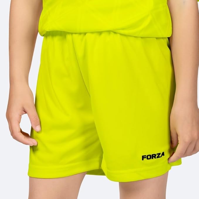 FORZA Kit Portiere A Maniche Corte per Bambini – Set Completo Unisex Junior con Maglia, Pantaloncini E Calze [5-14 Anni] | Leggero & Traspirante