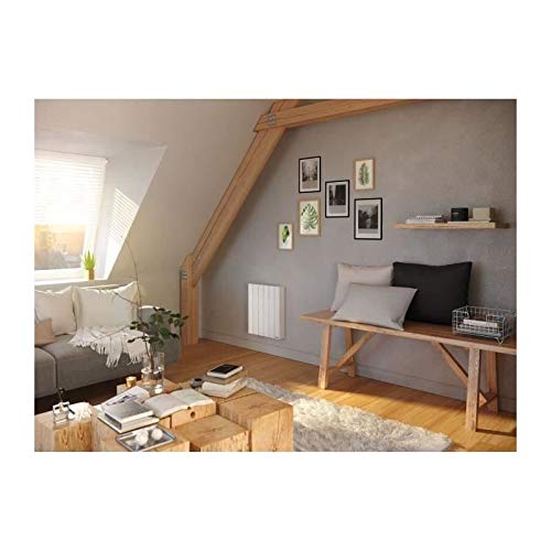 Sauter Radiateur électrique a inertie Fluide Orosi - Detecteur fenetre Ouverte et présence - Programmable - 2000 W