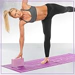 Everlast FIT Yoga Essentials Kit - Non-Slip Yoga Mat, Foam Blocks & Strap - Complete Yoga Set for Home Gym, Pilates & Meditation - Yoga Accessories for Flexibility, Balance & Stretching