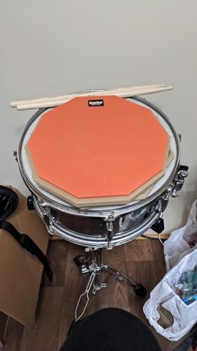 Drumfeel DF-001 Drum Practice Pad - Dual-Surface 12 Inch Silent Practice Drum Pad Set thumb #8