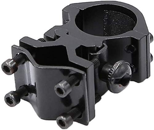 eoocvt 1inch / 25mm Ring Flashlight and Laser Sight Mount with Barrel Adapter