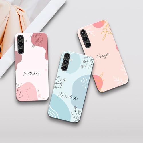 Image of COLORflow Polycarbonate Back Cover Case Compatible With Samsung Galaxy S23 FE 5G | Aesthetic Name Color Customized Back Cover Compatible With Samsung Galaxy S23 FE 5G, Multicolor
