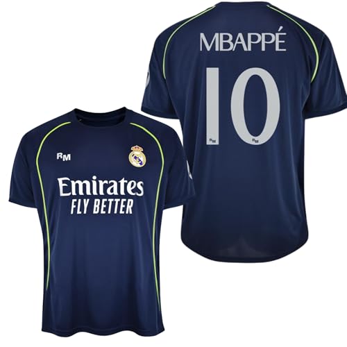 Real Madrid Camiseta Adulto 2a equipación 25-26 - Réplica Oficial Mbappe