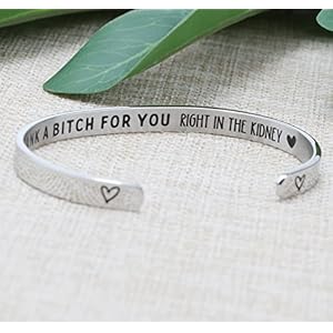 Joycuff inspirational bracelets for women inspirational cuff bangle for her with engraved message christmas birthday gifts for her  urban country home decor
