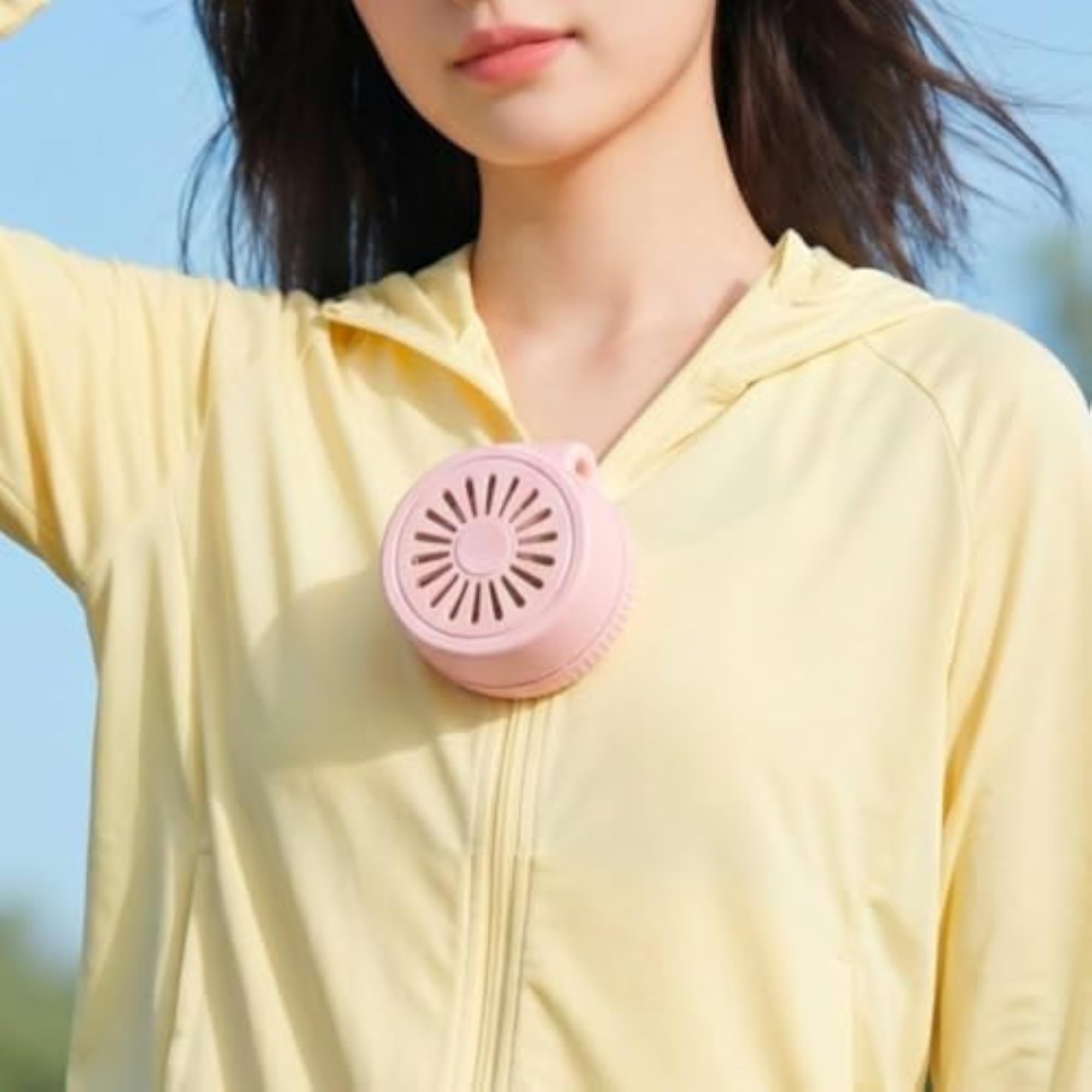 3-Speed Compact Clip-On Mini Fan for Daily Use