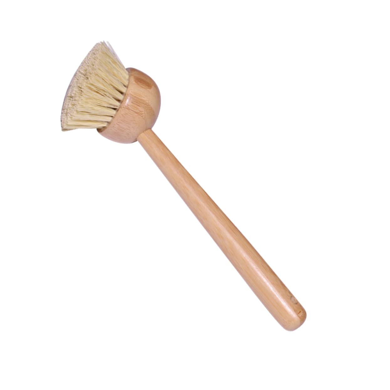 OUNONA 3 Piezas Cepillo de Limpieza de con Mango y Cerdas de Sisal para Cocinas y Restaurantes Herramienta Multifuncional para Lavar Platos y Chocolate