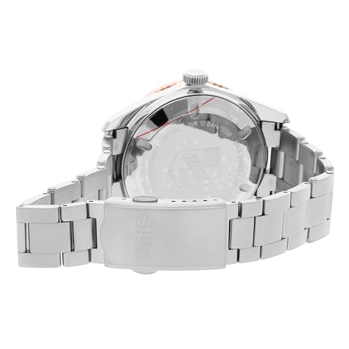 Oris Divers Automatic Black Dial Watch 01 733 7720 4354-07 8 21 18 (Pre-Owned), silver4