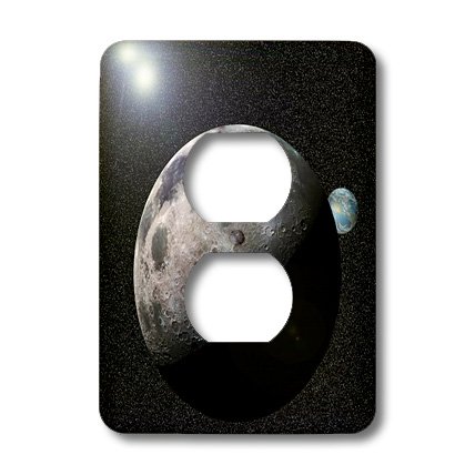 Cache-prise Moon Dance pour 2 prises murales standard - 3