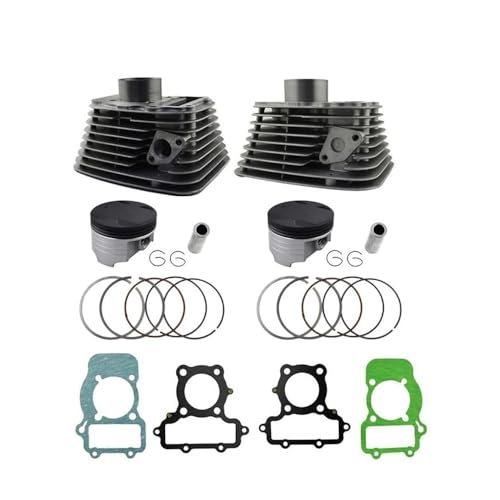 Kit de bloc piston 49 mm avec cylindre d'air moto XV250 R avant arrière