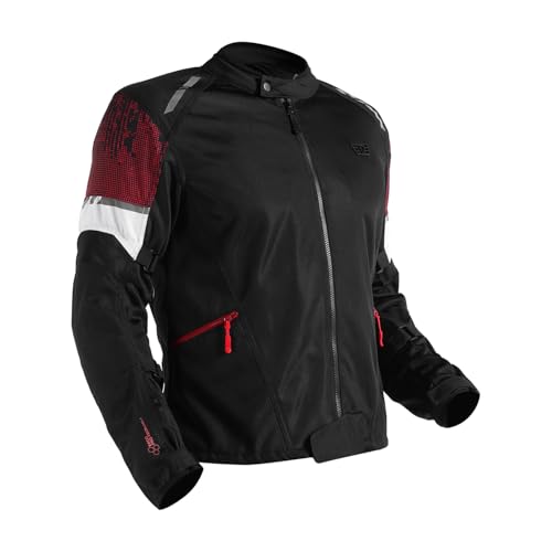 Image of Royal Enfield Streetwind Eco 3 Riding Jacket | RE Ergo Pro Tech CE Level 2 Protectors at Shoulders & Elbows | Perforated 10mm HD EVA Foam at Back | 100% Recycled Polyester Mesh | GREY S