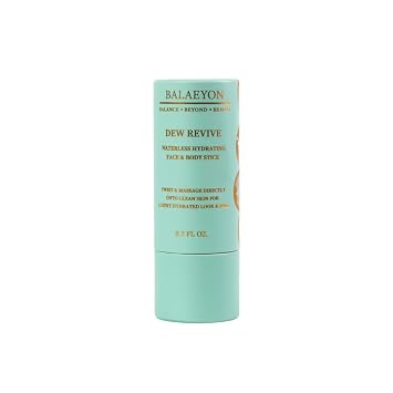Dew Revive PETITE SIZE - Face, Eyes, Lips, Multipurpose Hydration Balm, 0.2oz,Travel- Friendly Everyday Moisturizer, Skin Soother, Natural Scent, No Artifical Scent, Makeup Primer, Balm