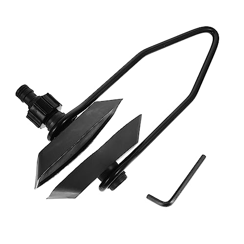 INOOMP 1 Pieza Externo lavador Marino Enjuague de Motor para Accesorio de Limpieza de Motores Bote sumidero de Motores Fuera de borda Limpieza Marina AbS Negro