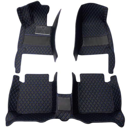 EEASSA Coche Cuero Alfombrillas para Mercedes W206 2022 2023(Right-Hand Drive), Cobertura Completa Moquetas Protección Delanteras Traseros Esteras Alfombra Impermeables Accesorios,D