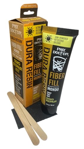 SunPowered Dura Resin Mondo Dual Formula Universal Resin Epoxy & Polyester Safe Surfboard Ding...