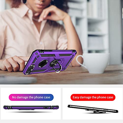 Coque antichoc iPhone 8 Plus et 7 Plus protection écran violet - 6