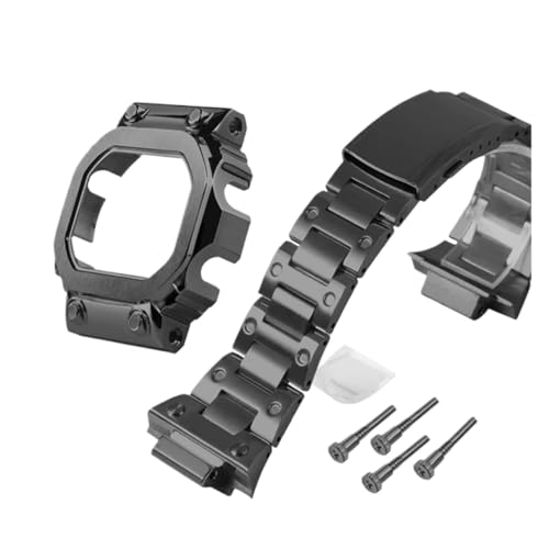 Kit mod GX56 en acier massif pour boîtier et bracelet Casio GXW-56BB style luxe