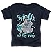 Trevco Sportswear HBRO210-TT-3 My Little Pony Retro & Sparkle All The Way 2-Short Sleeve Toddler Tee44; Navy - Large 4T