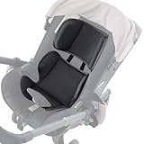 CoiiJoii Head and Body Support Pillow Compatible with Doona Car Seat Strollers, Universal Newborn Car Seat Insert - Baby Car Seat Cushion, Grey, SC8101