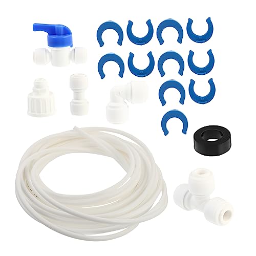 SOPOTUTU Conectores de Agua para Refrigerador de Accesorios para Suministro y Filtración de Agua para Purificadores y