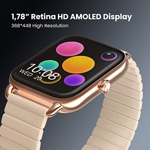 Smartwatch HAYLOU RS4 Plus, com tela sensível ao toque, 1,78