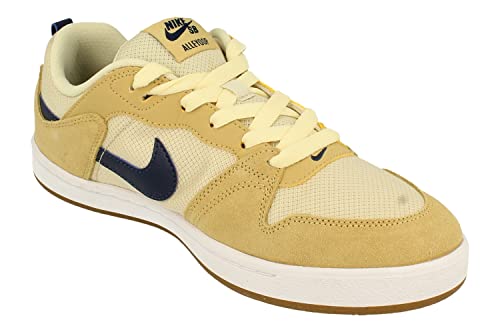 Nike SB Alleyoop Mens Trainers CJ0882 Sneakers Shoes (UK 6.5 US 7.5 EU 40.5, Club Gold Midnight Navy Fossil 700)4