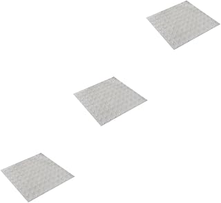 Wakauto Almofadas Amortecedoras Para Mesas Finais De Vidro 3 Unidades Pés De Borracha Amortecedor De Porta Almofada De Silicone Amortecedor De Gaveta