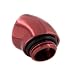 Bitspower G 1/4 Inch Thread Inner Diameter 8 mm OD 10 mm Compression Fitting for Fittings Fitting Deep Blood Red