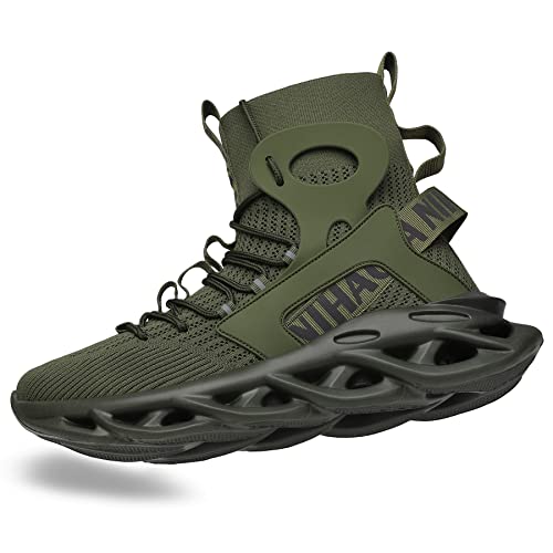 Nihaoya Men Athletic Walking Running Tennis Shoes Fashion Sneakers4